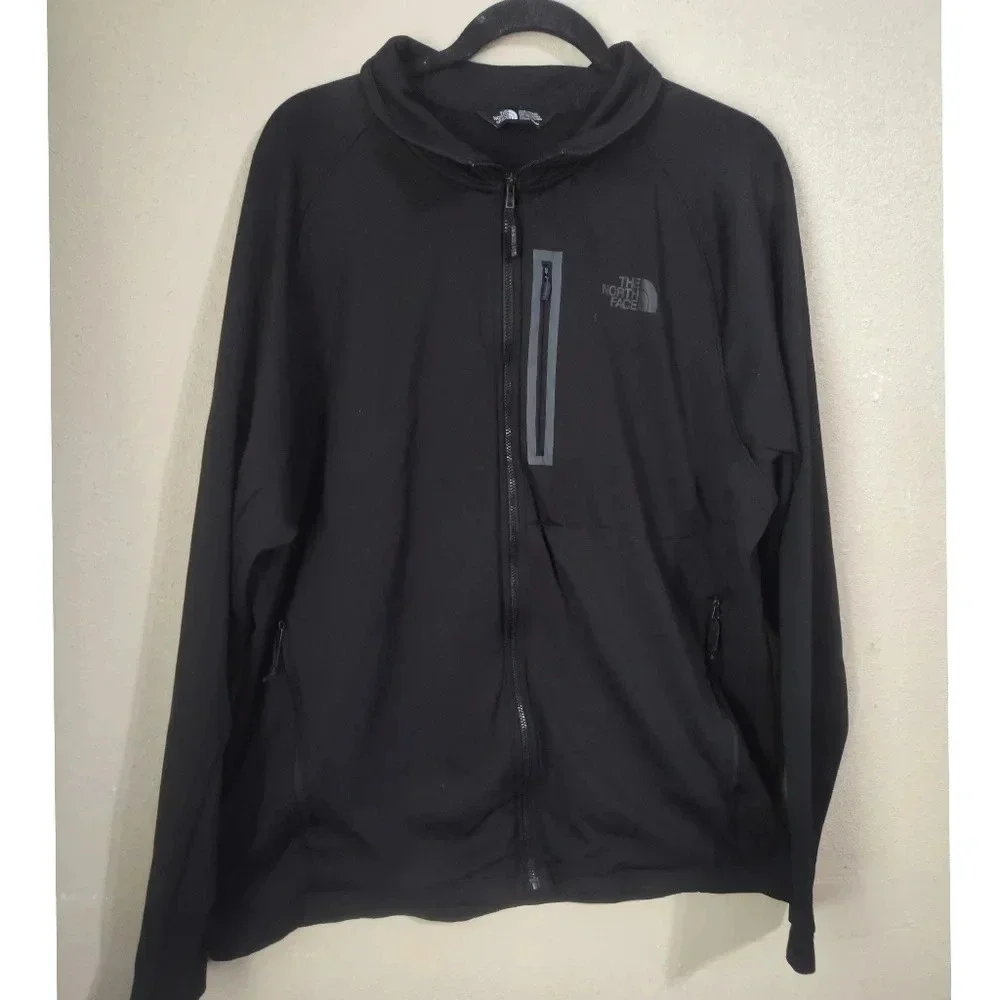 The North Face Canyonlands Black Full Zip Jacket Size XXL